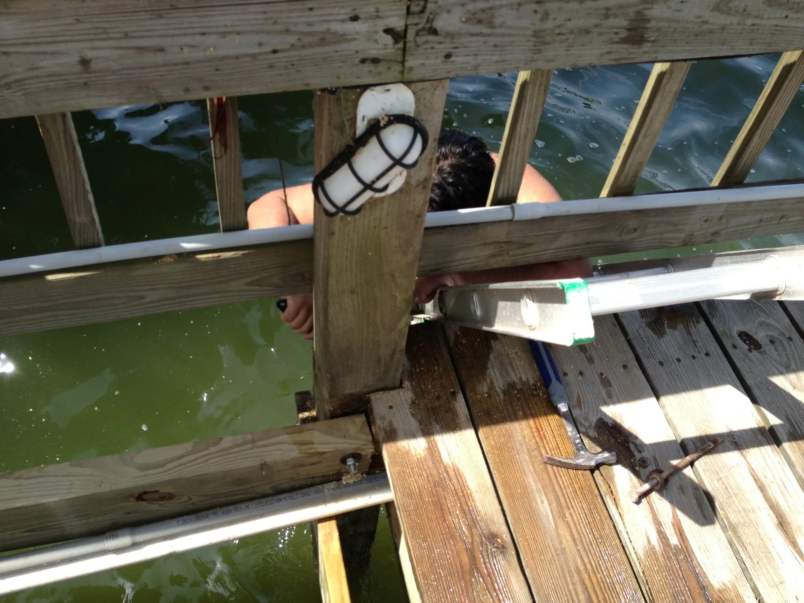 Dock Repair - Detail repair