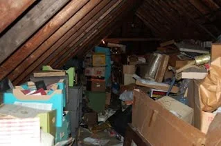 Attic cleanout