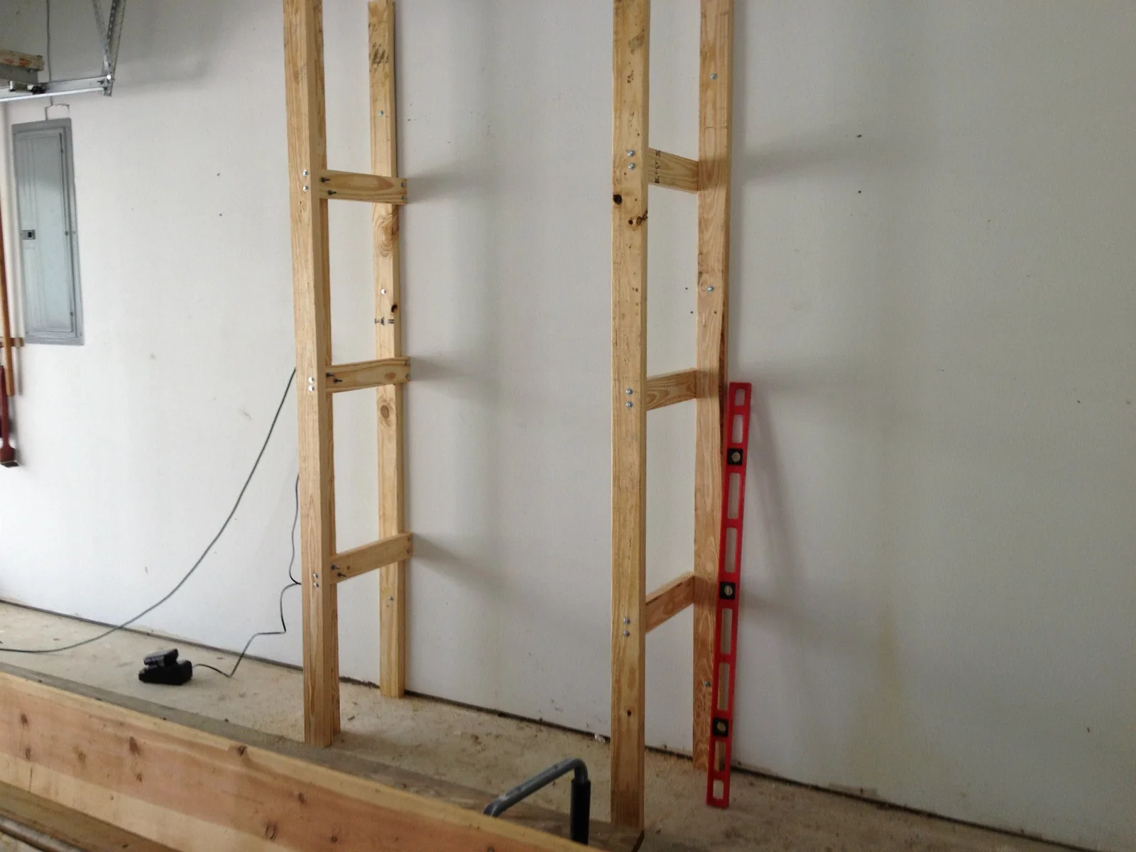 Custom garage storage